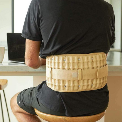 Decompression Back Belt - Adjustable Lumbar Support with Air Compression